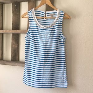 Banana Republic striped tank top